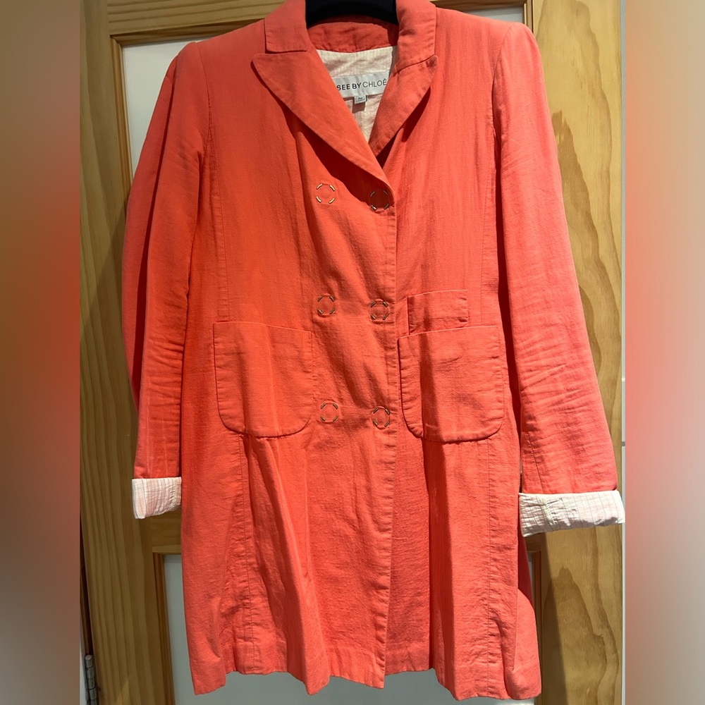 See by Chloe trench